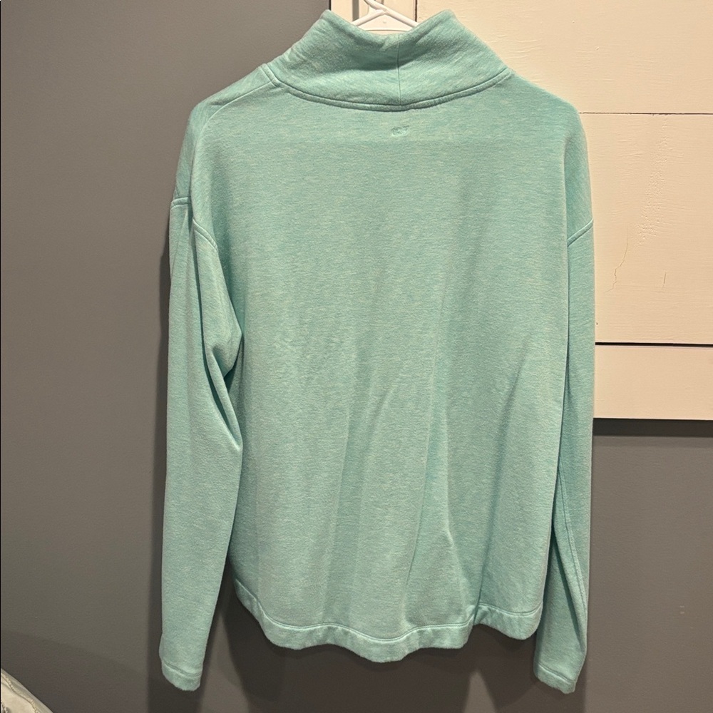 Vineyard Vines Aqua Cowl Neck Sweater - Picture 3 of 3